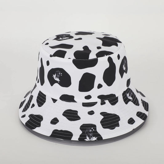 BASSMILK COW PRINT BUCKET HAT (PRE-ORDER ONLY)